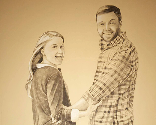 Sam & Ian Drawing 1